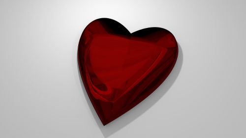 Širdis, Meilė, Romantika, Raudona