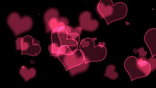 Širdis, Valentino Diena, Rožinis, Raudona, Atvirukas, Romantiškas, Skristi, Mylėti, Santykiai, Širdies Formos, Pasveikinimas, Valentine, Romantika, Meilė