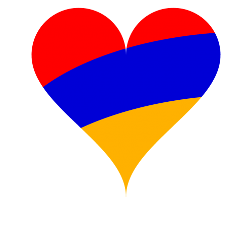 Širdis, Meilė, Vėliava, Armėnija