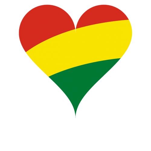 Širdis, Meilė, Vėliava, Bolivija
