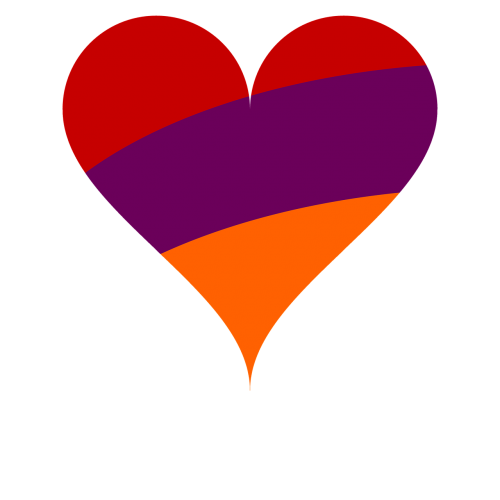 Širdis, Meilė, Vėliava, Armėnija