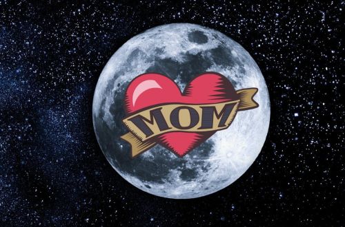 Širdis, Mėnulis, Motina