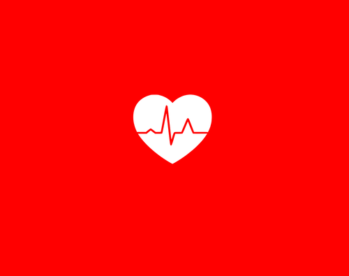 Širdies,  Sveikata,  Piktogramą,  Impulso,  Raudona,  Medžiaga Piktograma,  Nemokama Iliustracijos