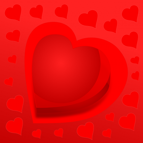 Širdis, Meilė, Raudona, Valentine, Romantika, Romantiškas, Aistra, Mylėtojas, Myliu Širdį, Nemokama Vektorinė Grafika