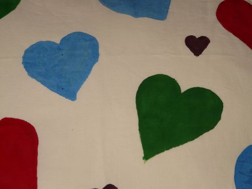 Širdis, Herzchen, Mėlynas, Žalias, Meilė, Romantika