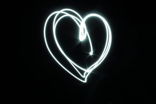 Širdis, Balta, Šviesa, Juoda, Meilė, Simbolis, Širdies Formos, Dizainas, Valentine, Romantika, Apdaila, Romantiškas