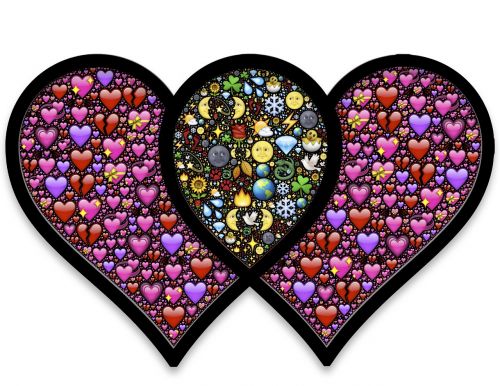 Širdis, United, Abipusis, Santykiai, Valentines, Bendravimas, Jungtis, Simbolis, Mus, Myliu Širdį, Širdies Formos, Ryšys, Meilė, Bendruomenė, Draugystė, Šeima, Santuoka, Partnerystė