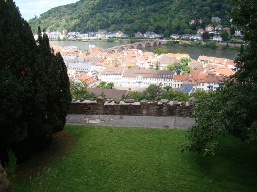 Heidelbergas, Vokietija, Architektūra, Panorama, Miestas, Miesto Panorama, Pastatas, Vaizdas, Orientyras, Miesto, Vaizdingas, Peizažas, Centro, Metropolis, Pastatai, Didmiestis