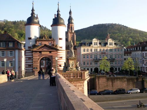 Heidelbergas, Tiltas, Neckar