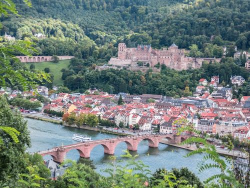 Heidelbergas, Heidelberger Schloss, Istorinis Miestas