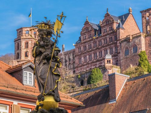 Heidelbergas,  Heidelberger Schloss,  Be Honoraro Mokesčio