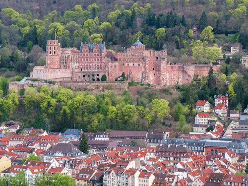 Heidelberg,  Heidelberger Uždarytos,  Tvirtovė