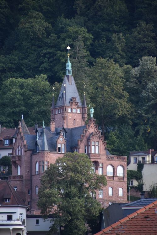 Heidelbergas, Bažnyčia, Pastatas, Architektūra, Miestas, Mažas Miestelis, Bokštas, Senas, Istorinis
