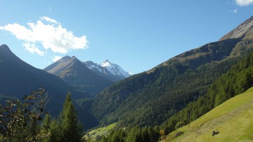 Heiligenblut,  Kalnai,  Ruduo,  Grossblockner