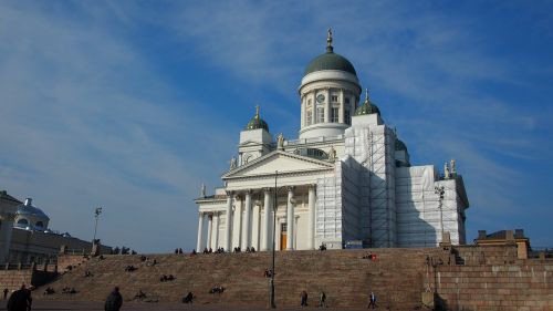 Helsinki, Helsisinkio Katedra, Katedra, Finland, Bažnyčia, Architektūra, Orientyras, Religija, Suomių, Turizmas
