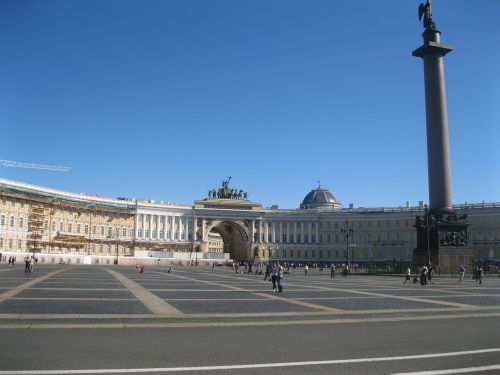 Ermitažo Rūmų Rūmai, Sankt Peterburgas, Rusija, Europa, Architektūra, Istorija