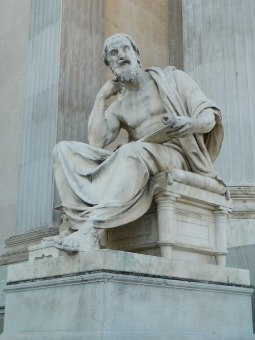 Herodotas, Statula, Filosofas, Senovė