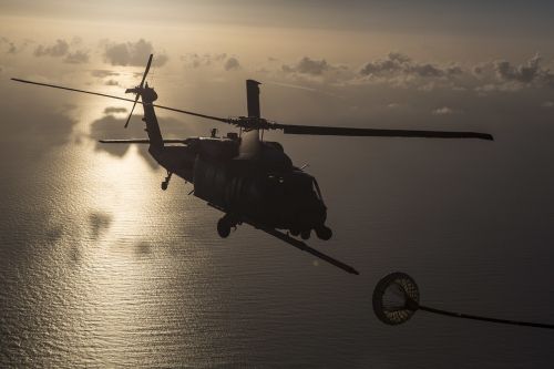 Hh-60G Skudurėlis, Degalų Pildymas, Oro Pajėgos, Sraigtasparnis