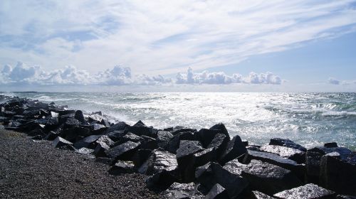 Hiddensee, Vakarinis Paplūdimys, Vėjuota