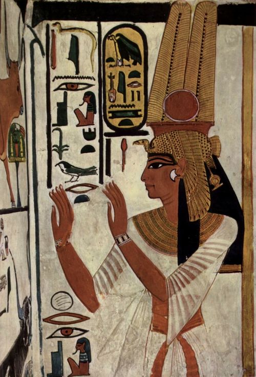Hieroglifai, Deivė, Karalienė, Pharaonic, Faraonai, Kapas, Karalių Slėnis, Kapo Paveikslai, Fjeras, Egyptian, Egiptas, Nefertari, Senovės Egiptiečių, Kapas, Laidojimo Kamera