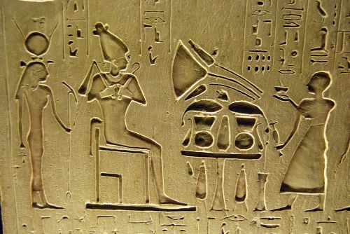 Hieroglifai, Rašymas, Egyptian, Faraonas, Vergai, Senovės, Muziejus, Archeologiniai, Florencija