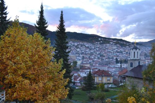 Aukštas, Makedonija, Miestas