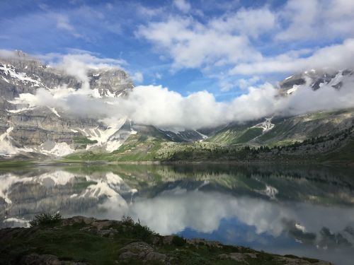 Aukštas Kalnas, Sniegas, Trekas, Žygiai, Kalnai, Gamta, Po Atviru Dangumi, Šveicarija