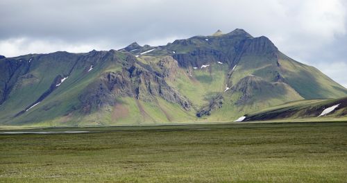 Highland Sala, Landmannahellir, Iceland, Kraštovaizdis, Vulkaninis Kraštovaizdis, Šalies Maumedžio Kepimas