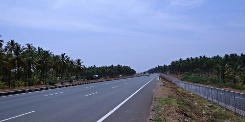 Greitkelis, Gatvė, Kelias, Ah- 47, Asia Karnataka, Indija