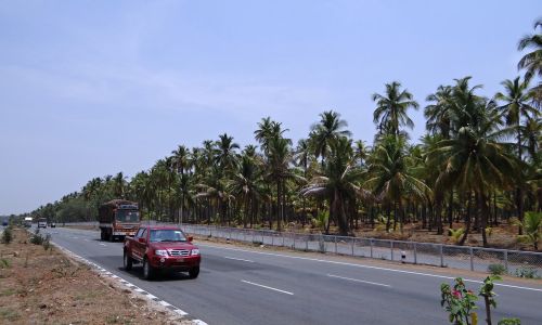 Greitkelis, Eismas, Gatvė, Kelias, Ah- 47, Asia Karnataka, Indija