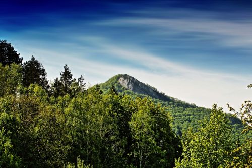 Kalnas, Miškas, Gamta, Kraštovaizdis, Dangus, Peizažas, Žalias, Mediena