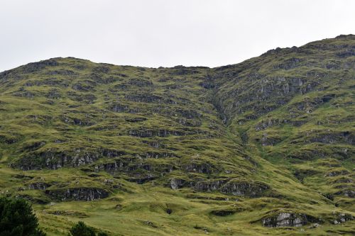 Hillside, Kalnas, Kraštovaizdis, Škotija, Highlands
