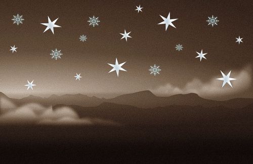 Fonas,  Kraštovaizdis,  Žiema,  Sniegas,  Žvaigždė,  Xmas,  Kortelė,  Atvirukas,  Raudona,  Sauermaul,  Fone 641