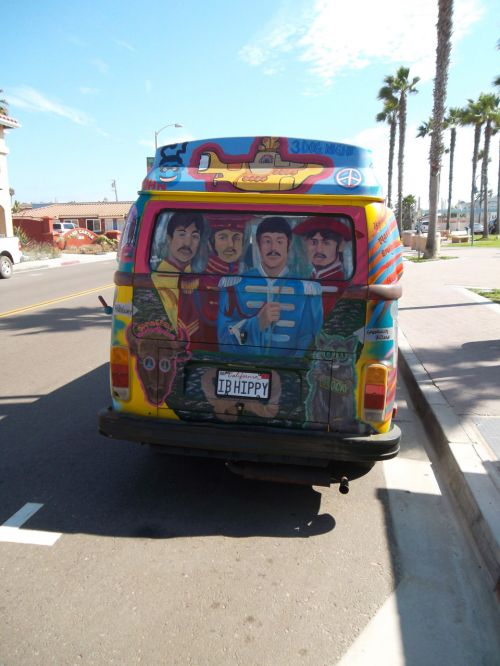 Hipis,  Hippies,  Autobusas,  Van,  Imperijos,  Papludimys,  Beatles,  Kalifornija,  Hipis