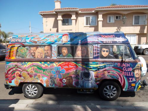 Hipis,  Hippies,  Autobusas,  Van,  Imperijos,  Papludimys,  Kalifornija,  Hippy Autobusas