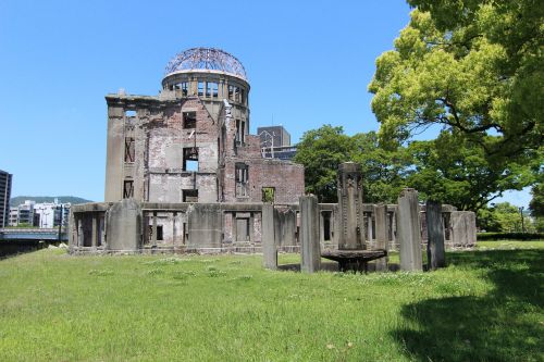 Hiroshima, Karas, Branduolinė, Bomba, Atomica, Japonija, Antrasis Pasaulinis Karas, Paminklas, Taika, Žemės Nulis, Kupolas, Pastatas, Griuvėsiai