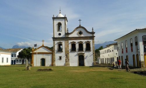 Istorinė Bažnyčia, Paraty, Litoral, Brazilija