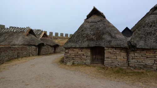 Istorinės Pastatai, Keltų Gyvenvietė, Keltai, Eketorps Borg, Kalmaras, Kaimas, Archeologija