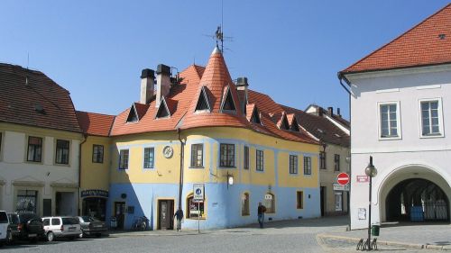 Istoriškai, Architektūra, Pastatas, Čekijos Respublika, Pietų Bohēma, Týn Nad Vltavou