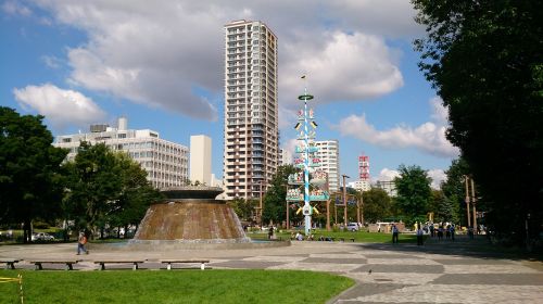 Hokaidas, Sapporo, Odorio Parkas