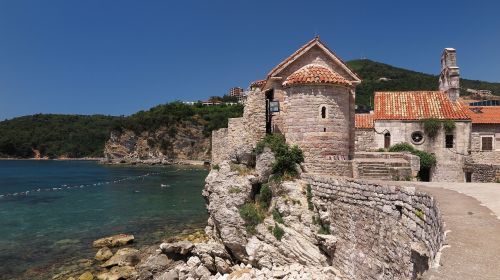 Atostogos, Montenegro, Senamiestis, Jūra, Budva