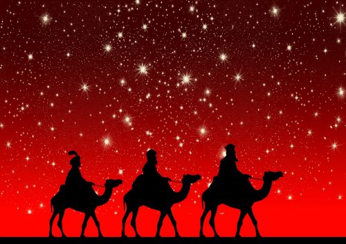 Šventieji Trys Karaliai, Kupranugariai, Važiuoti, Kalėdos, Žvaigždė, Šviesa, Adventas, Kūčios, Gruodžio Mėn ., Kalėdų Laikas, Ambasada, Džiaugsmas, Atostogos, Kalėdų Sveikinimas, Raudona