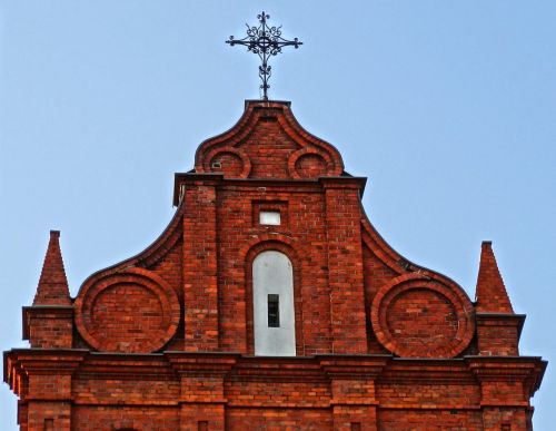 Šventosios Trejybės Bažnyčia, Gable, Bydgoszcz, Religinis, Pastatas, Architektūra, Paminklas, Lenkija