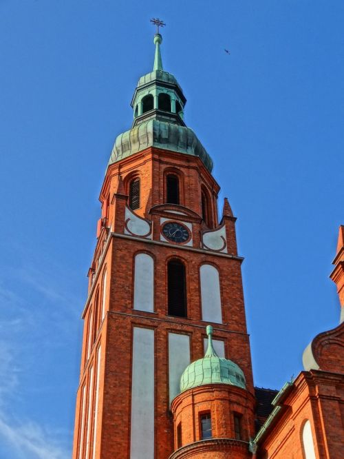 Šventosios Trejybės Bažnyčia, Bydgoszcz, Bokštas, Religinis, Pastatas, Architektūra, Paminklas, Lenkija