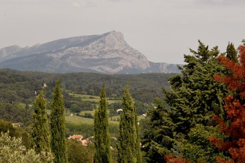 Šventoji Pergalė, Aix, Aix Provence, Cezanne, Kalnas, Į Pietus