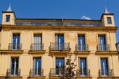 Namai,  Namas,  Fasadas,  Statyba,  Architektūra,  Metai,  Senovės,  Istorinis,  Aix-En-Provence,  Provanso,  Prancūzija,  Europa