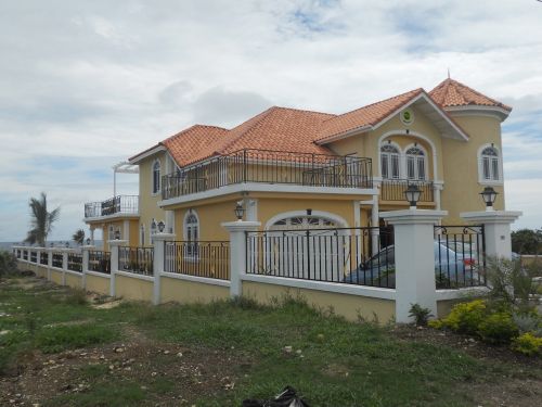 Namai, Vila, Dvaro Rūmai, Svajonių Namai, Architektūra, Gyventi, Šiuolaikiška, Jamaika