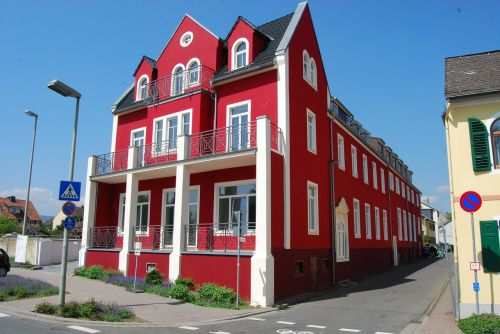 Namai, Raudona, Architektūra, Kelias, Geisenheimas