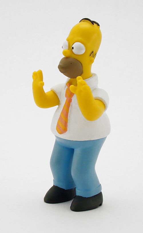 Homeras, Simpsonai, Piešimas, Sniego Senis, Žaislas