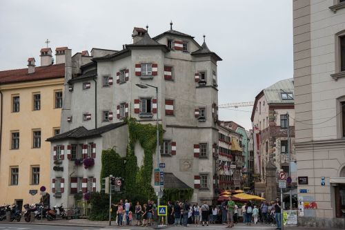 Innsbruck, Namai, Senamiestis, Pastatas, Alėja, Istorinis Senamiestis, Architektūra, Miestas, Tyrol